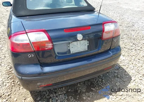 2004 Saab 9-3 Arc from USA, damaged, VIN YS3FD79YX46005105